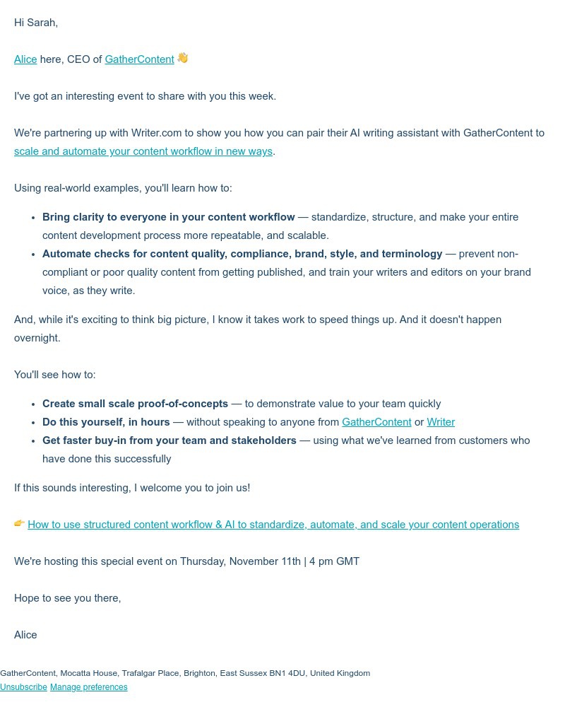 GatherContent - Using AI to automate more of your content workflow