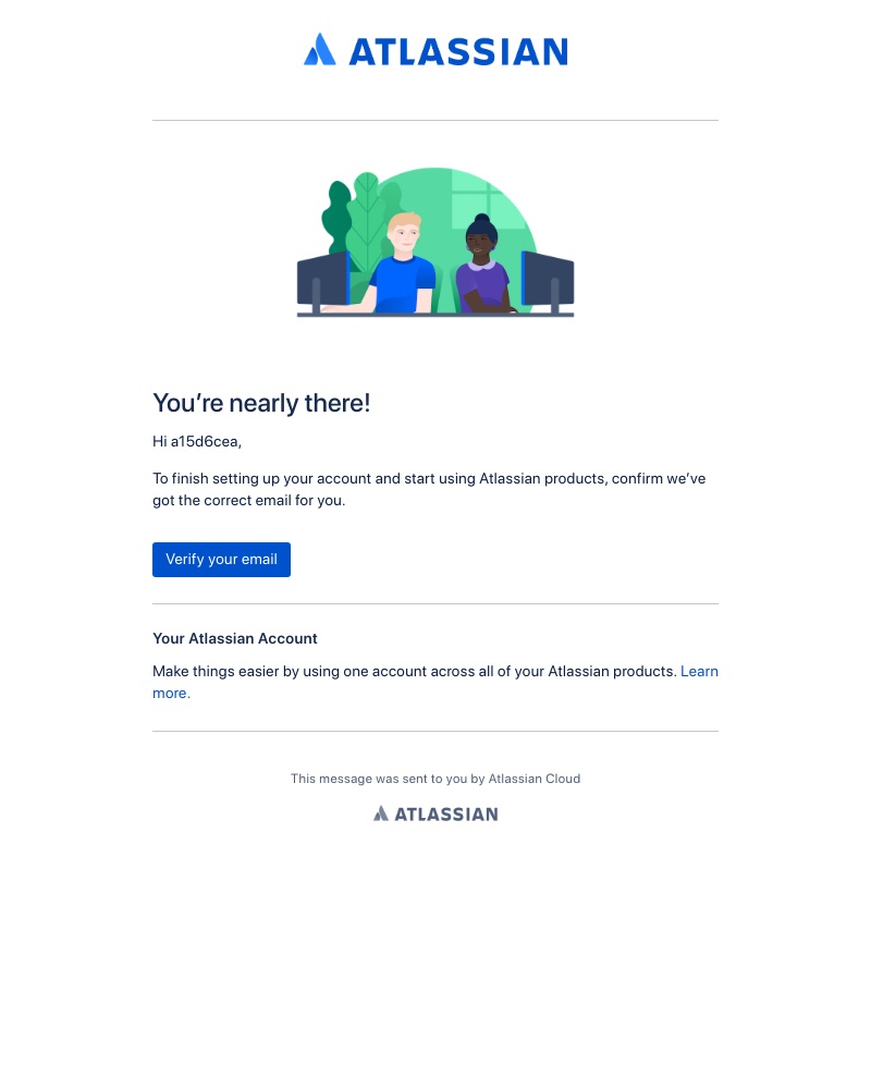 Writesonic - Verify your email for Atlassian