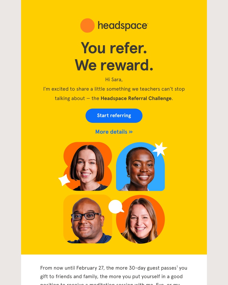 Headspace - Want a one-on-one meditation with a Headspace teacher?