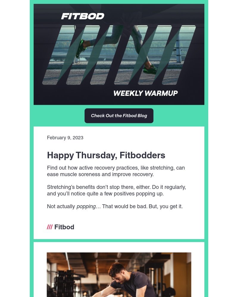 Fitbod - 🏋️👉Want to ease your muscle soreness?