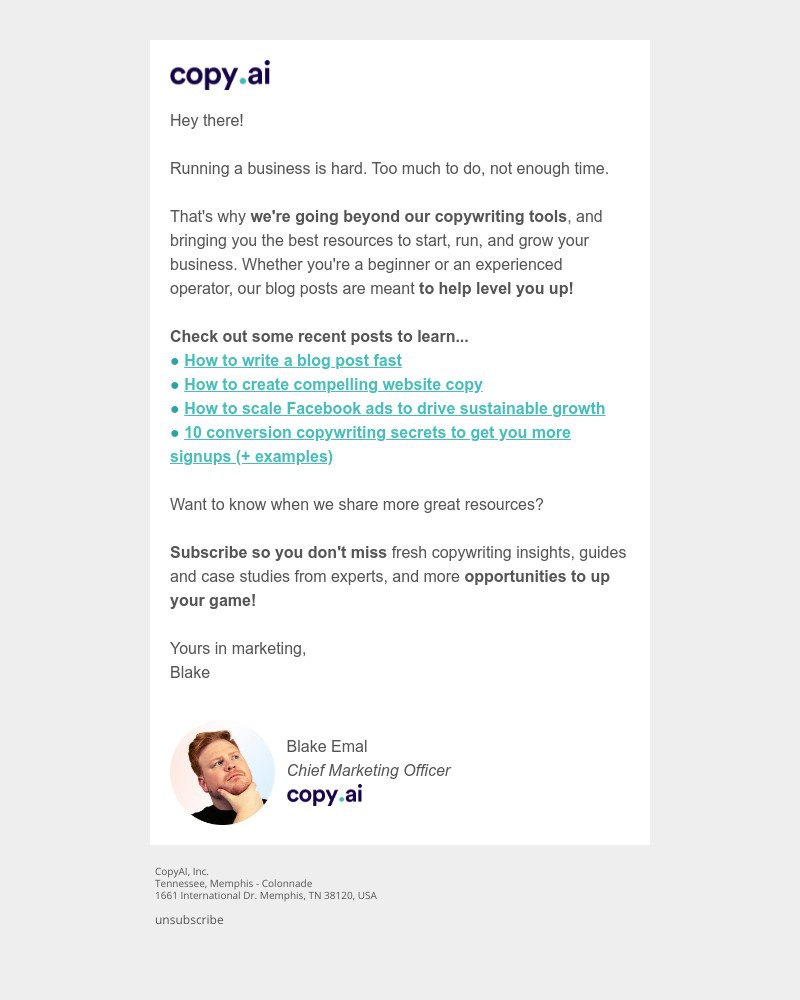 CopyAI - Want to level up?