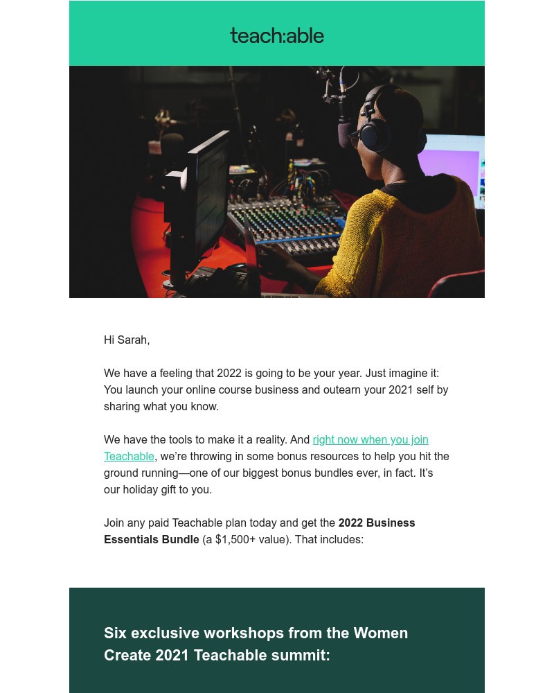 Teachable - We got you something š