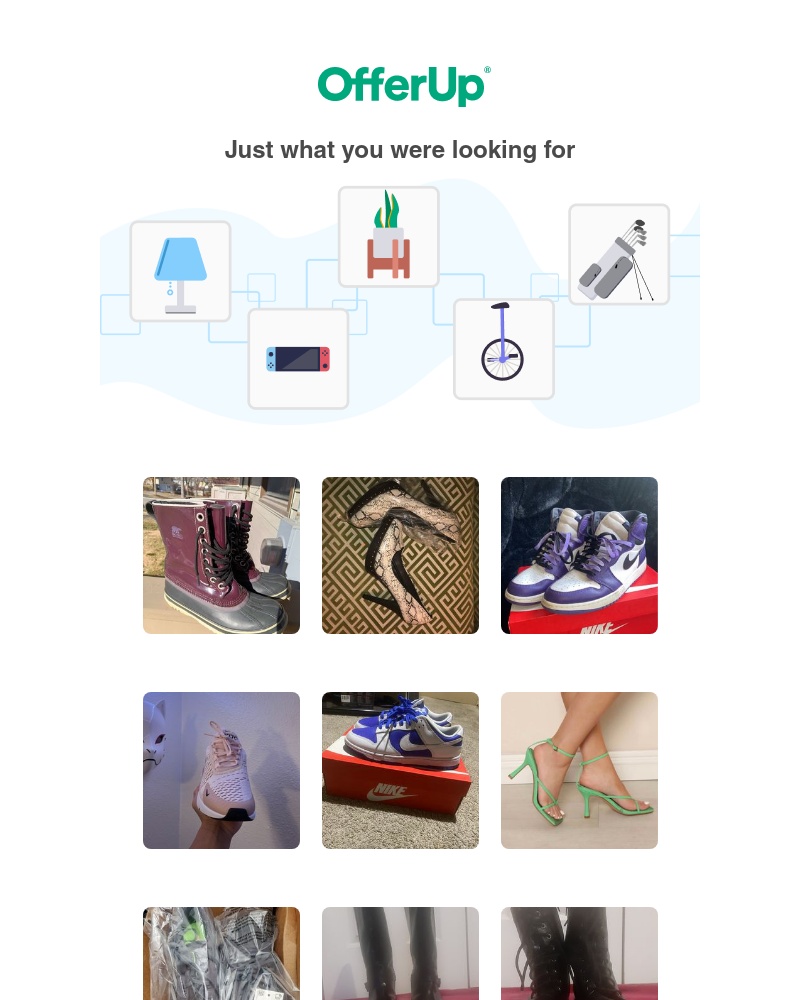 OfferUp - We picked these items just for you