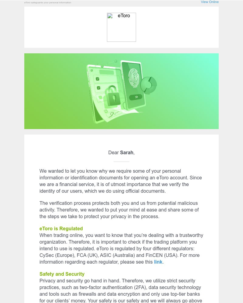 eToro - We value your privacy