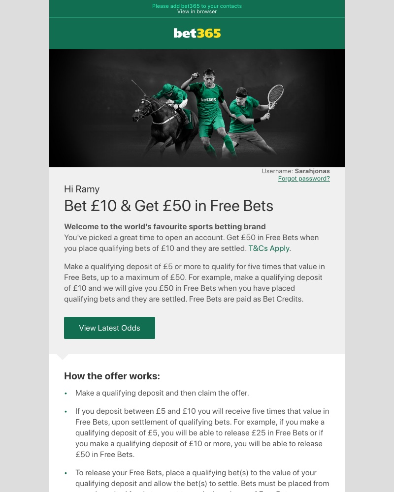 Bet365 - Welcome to bet365