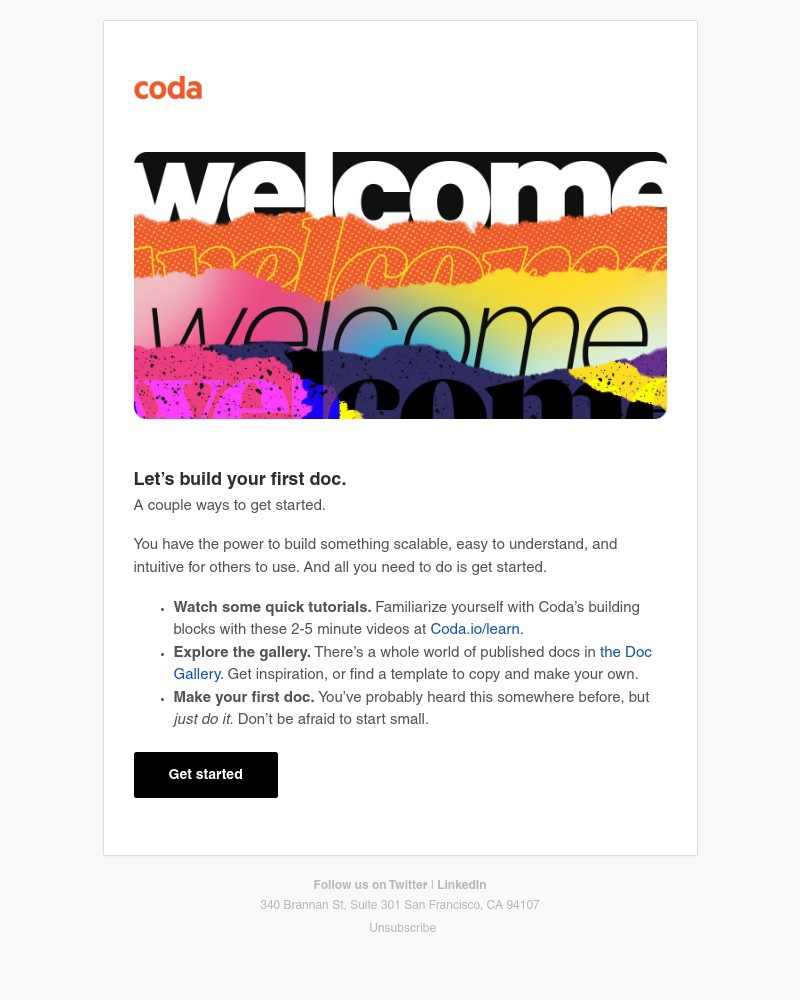 Coda - Welcome to Coda!