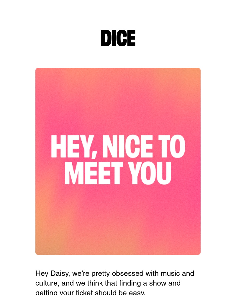 DICE - Welcome to DICE π