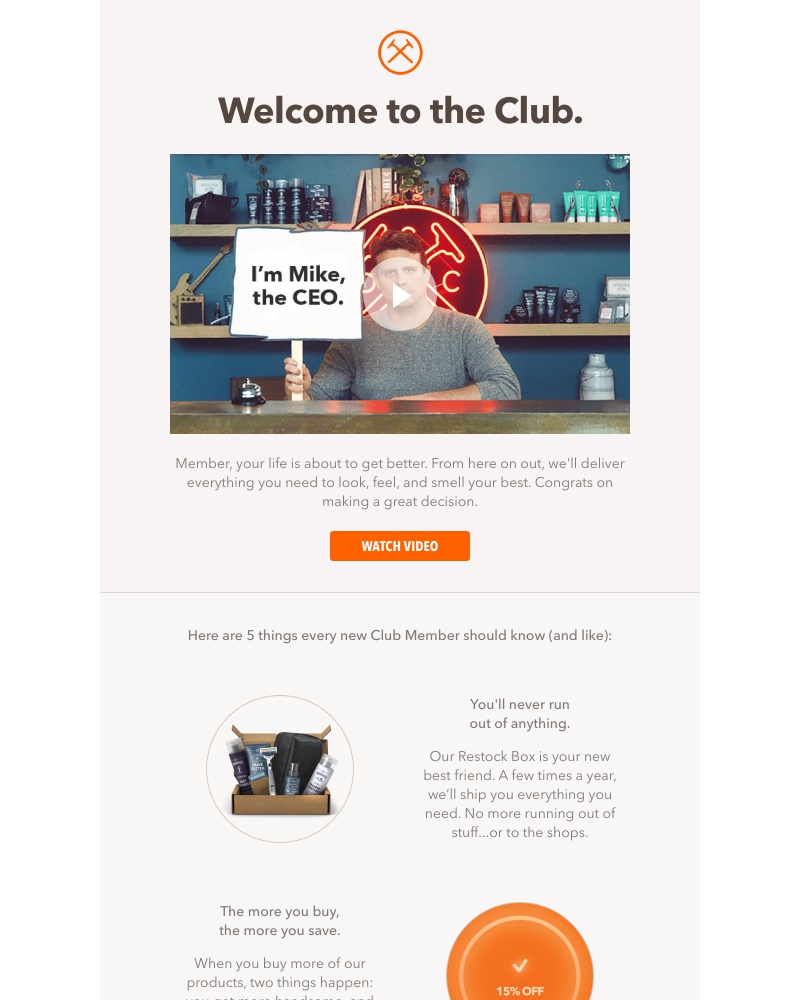 Dollar Shave Club - Welcome to Dollar Shave Club