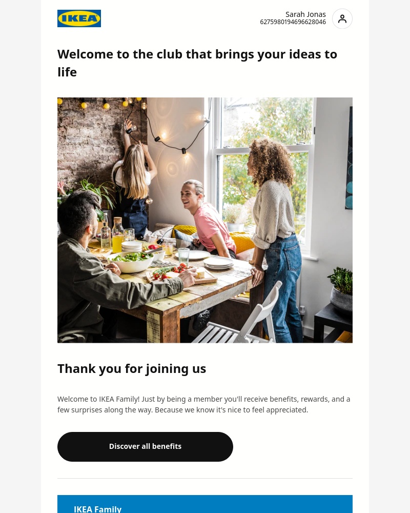 IKEA - Welcome to IKEA Family