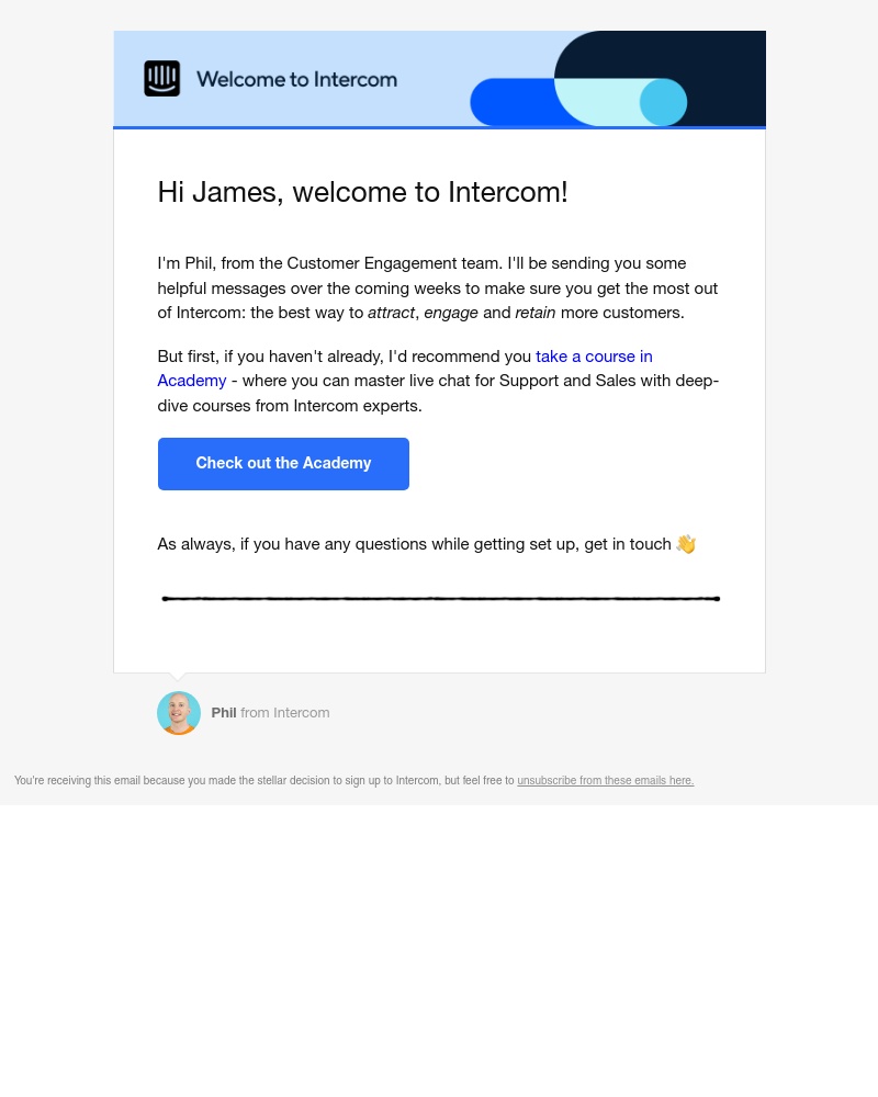 Intercom - Welcome to Intercom 👋