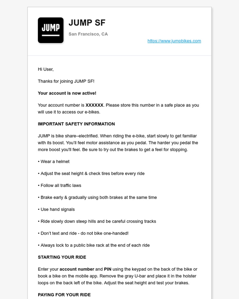 Jump Bikes - Welcome to JUMP!