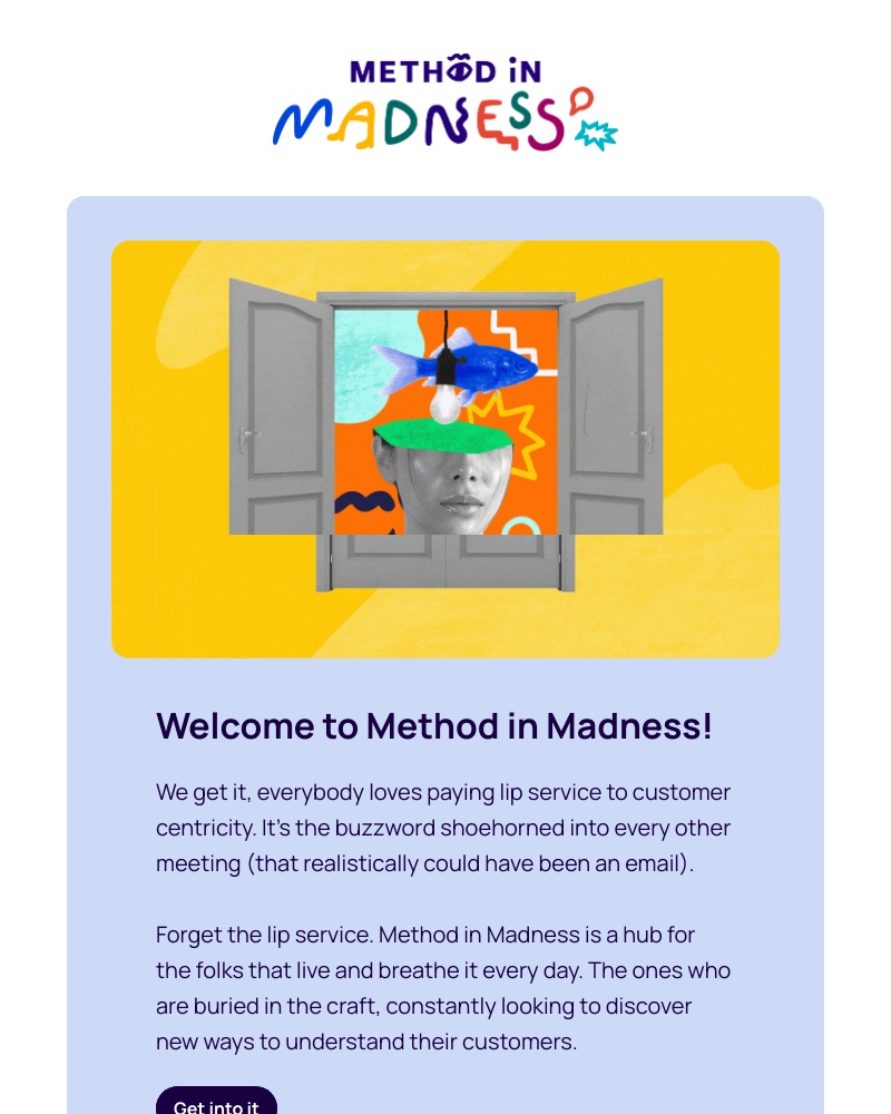 Dovetail - Welcome to Method in Madness by Dovetail