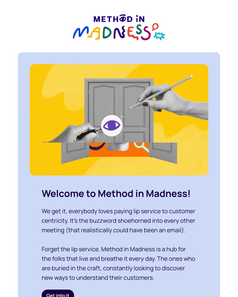 Dovetail - Welcome to Method in Madness by Dovetail