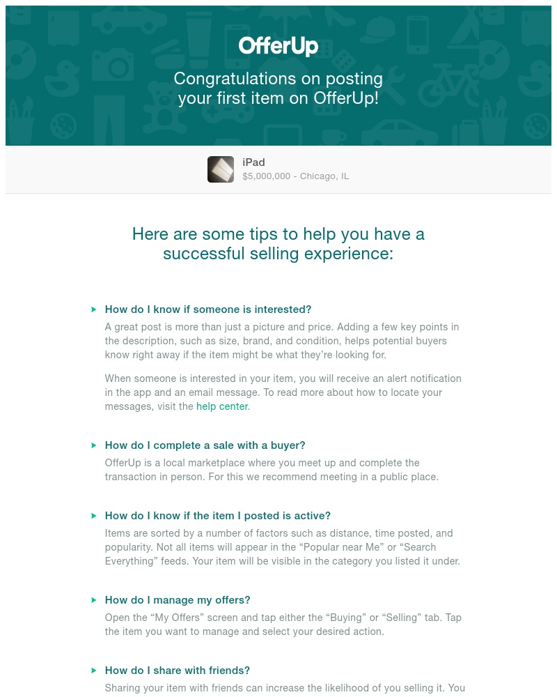 OfferUp - Welcome to OfferUp: The largest mobile marketplace for local buyers & sellers!