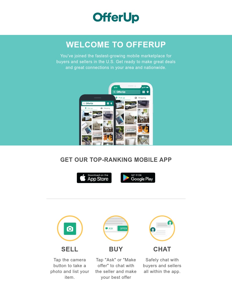 OfferUp - Welcome to OfferUp: The largest mobile marketplace for local buyers & sellers!