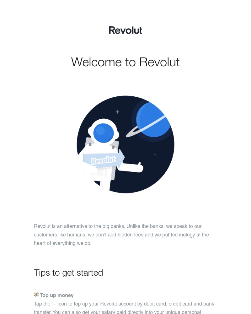 Revolut - 🎉 Welcome to Revolut