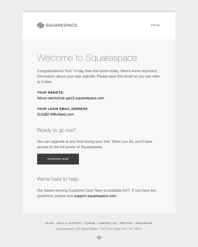 Squarespace - Welcome to Squarespace