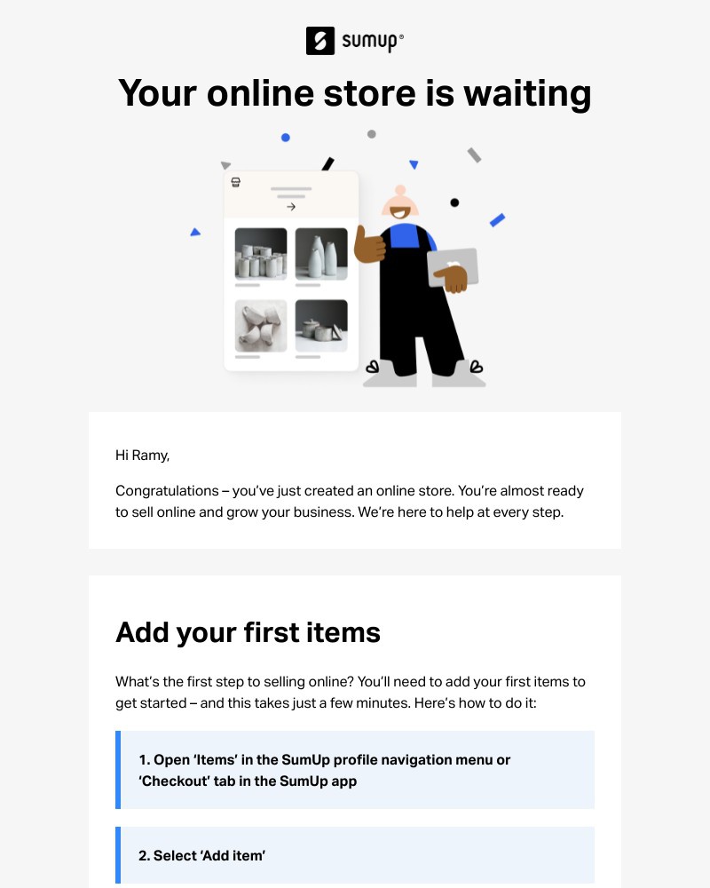 SumUp - Welcome to SumUp Online Store