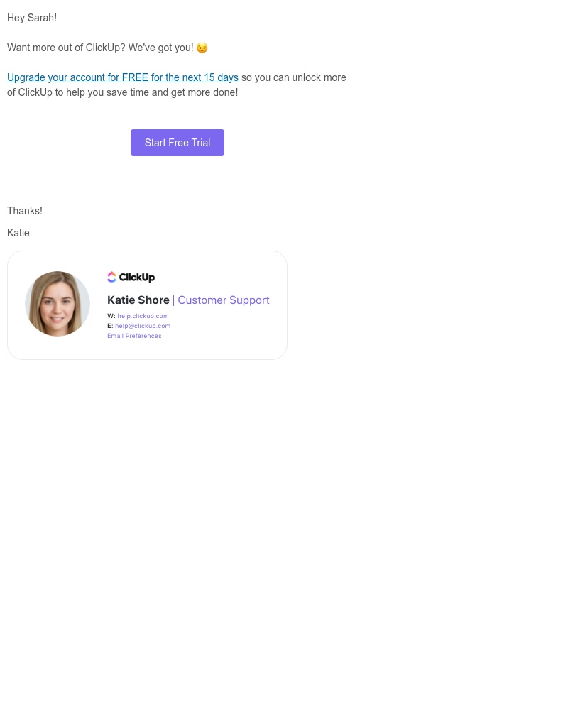 ClickUp - We're giving you an upgrade for FREE