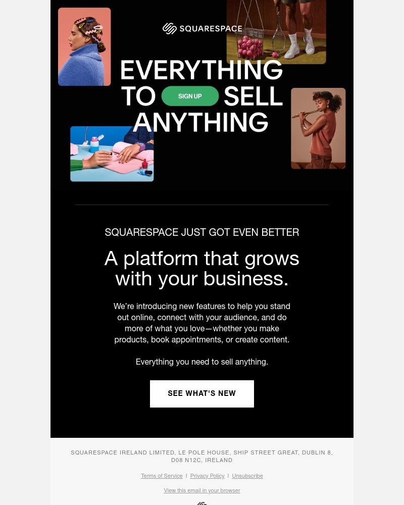 Squarespace - We’re working on something big