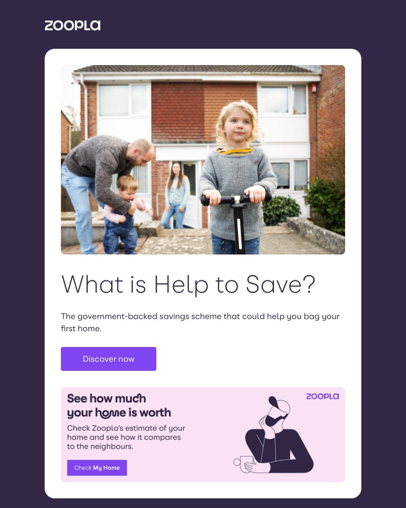 Zoopla - What is Help to Save?