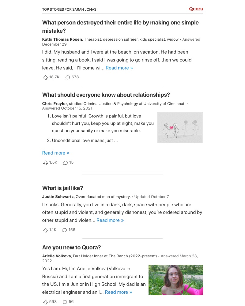 Quora - What person destroyed their entire life by making one simple mistake?