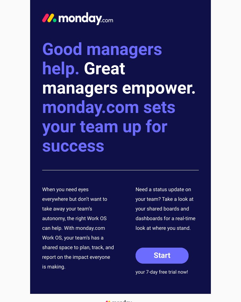 Monday - What sets great managers apart? 🌟