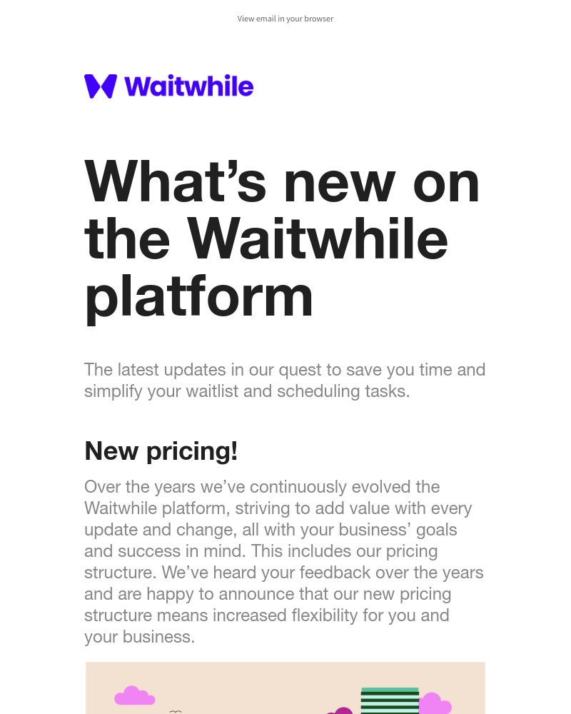 Waitwhile - What’s new in Waitwhile this month ✨
