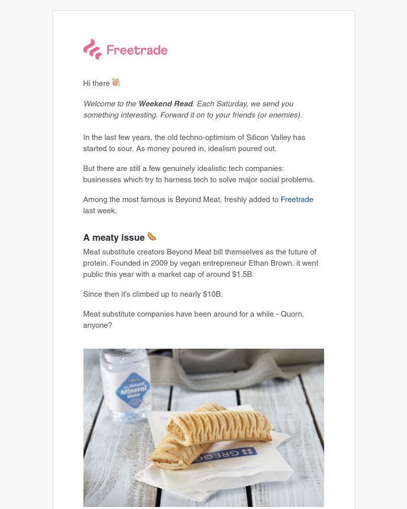 Freetrade - Where's the beef? 🍔