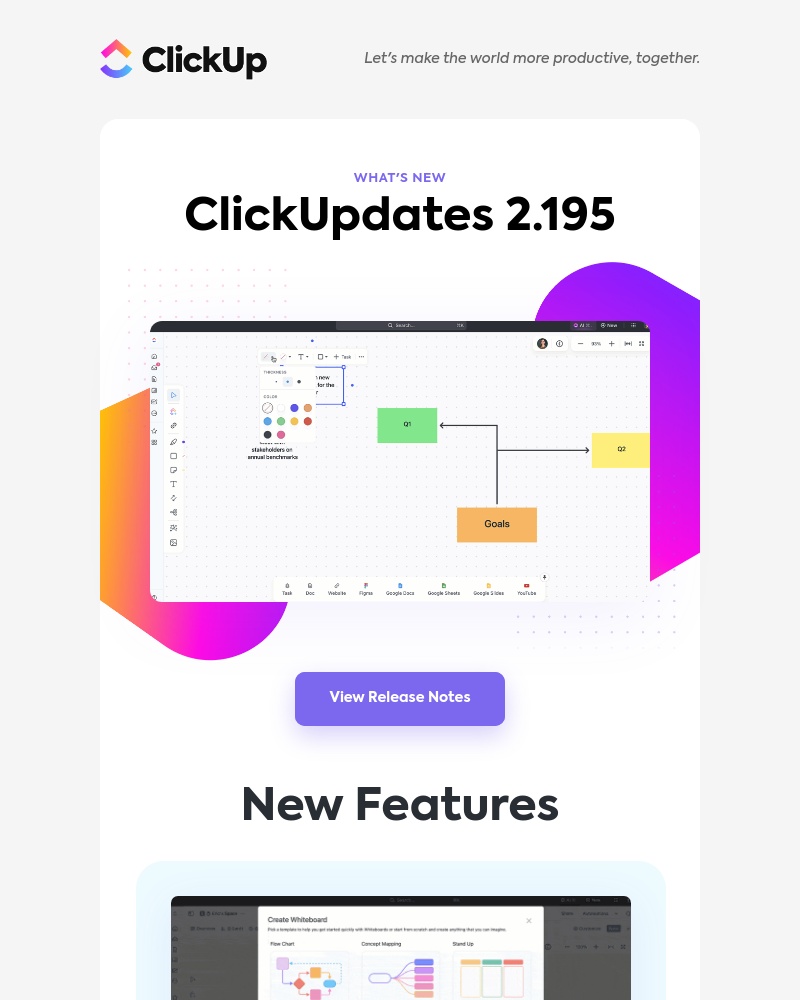 ClickUp - Whiteboards, Whiteboards, Whiteboards!