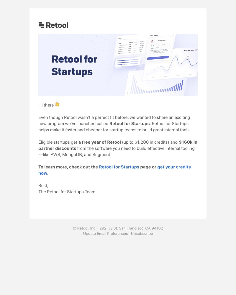 Retool - You could be eligible for a free year of Retool đź’°