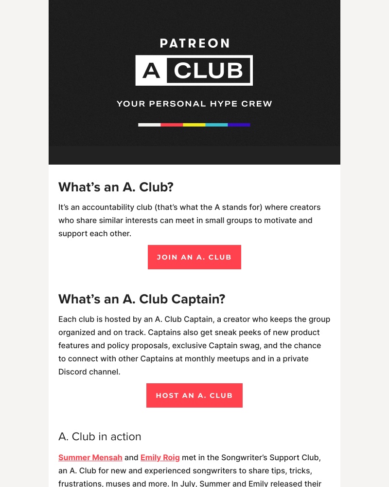 Patreon - You don’t have to create alone