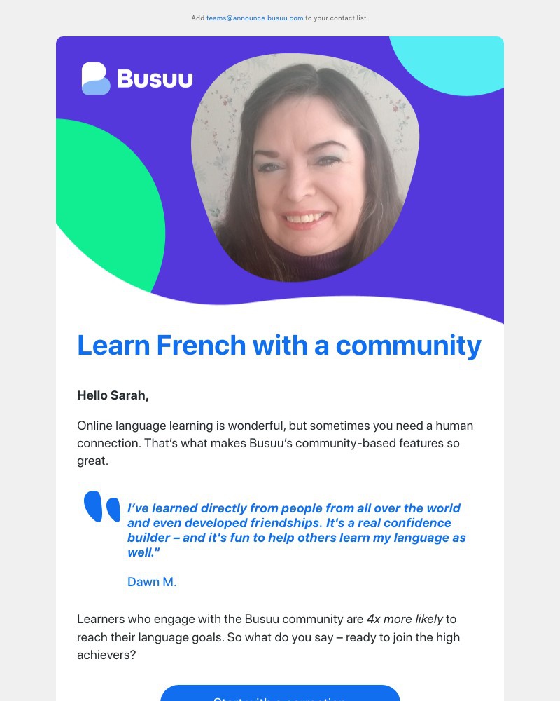 Busuu - You donβt have to go it alone π