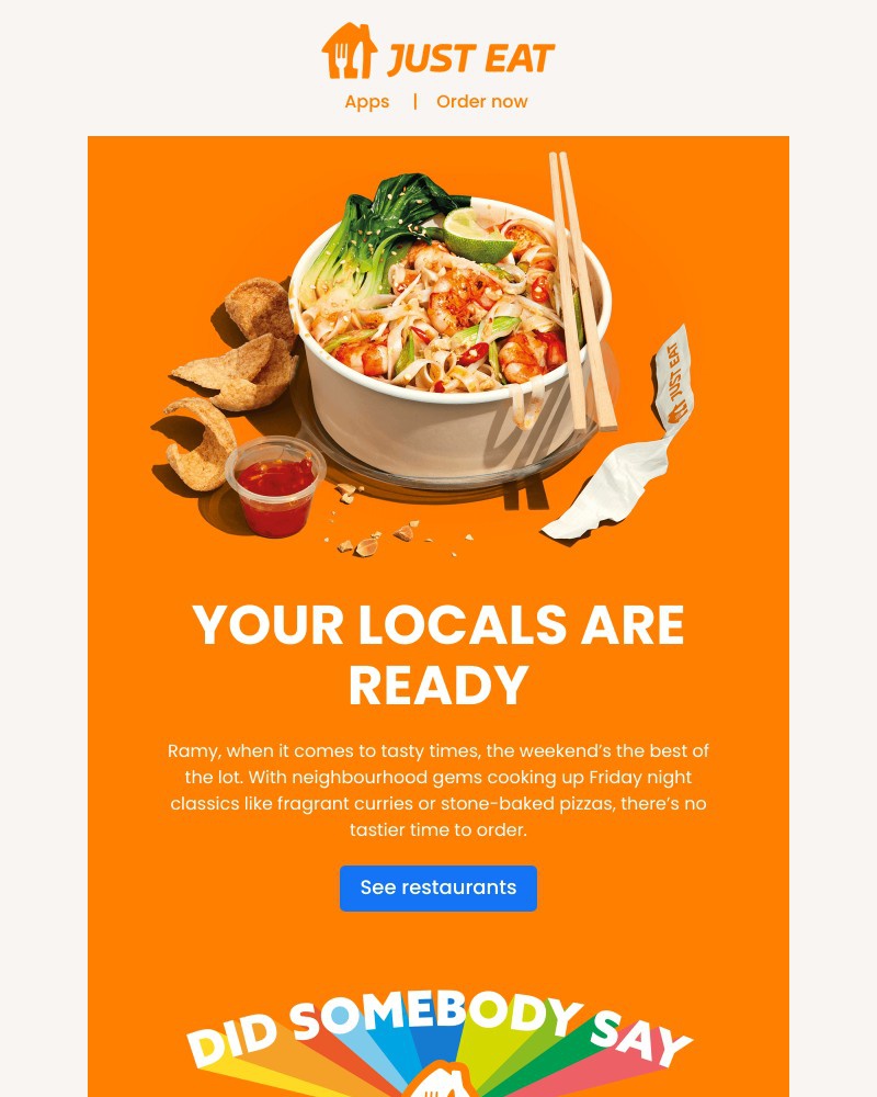 Just Eat - Youโll ๐ these independent restaurants