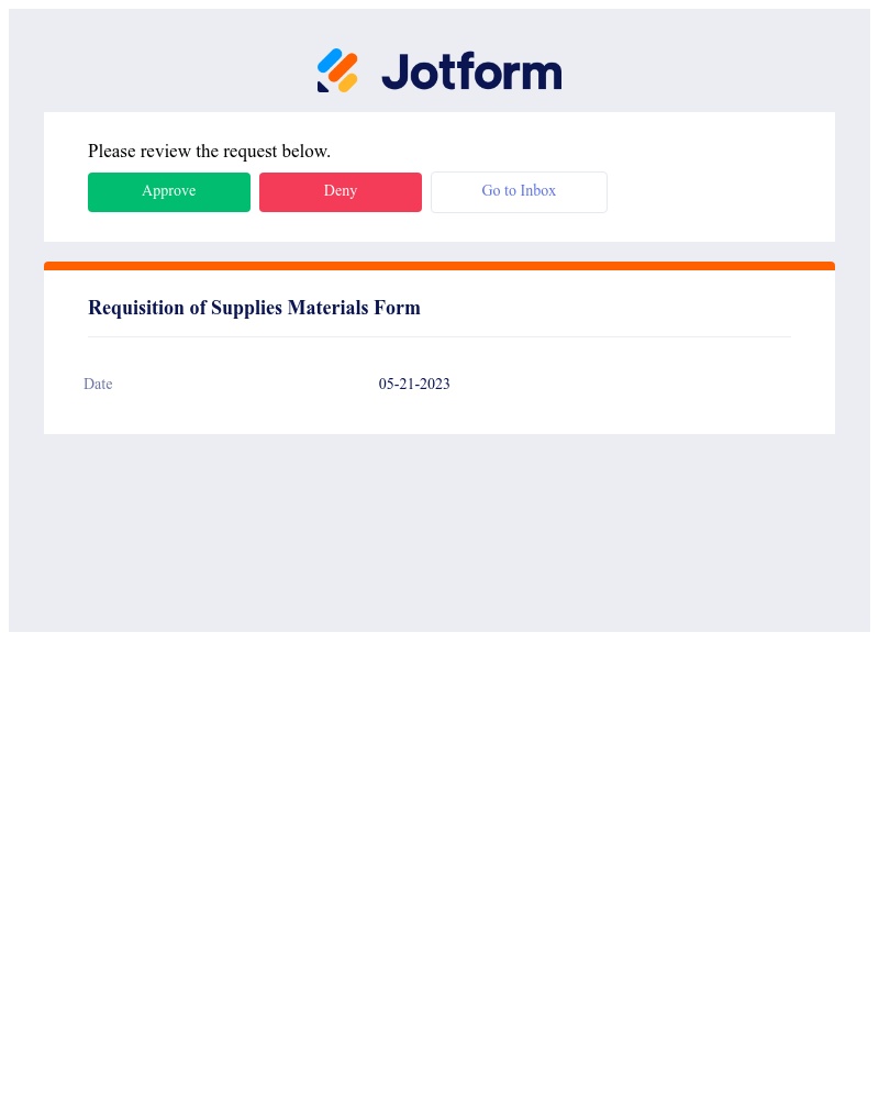 Jotform - Your action required.