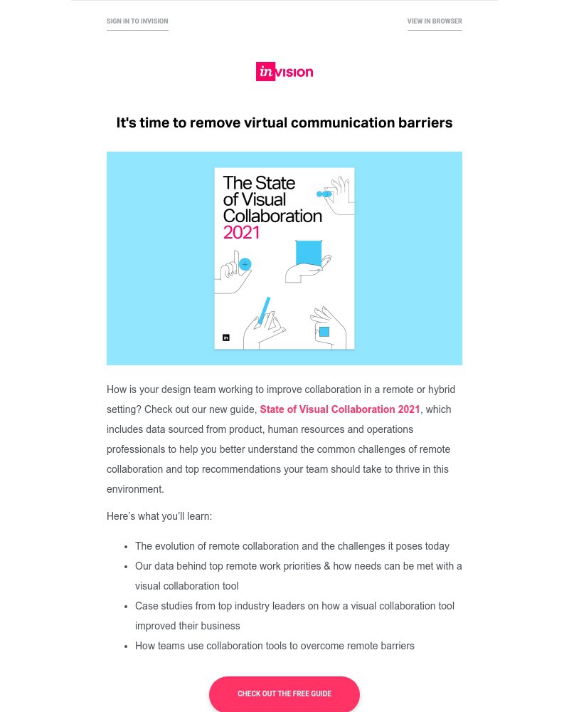 InVision - Your lookback at the state of visual collaboration in 2021