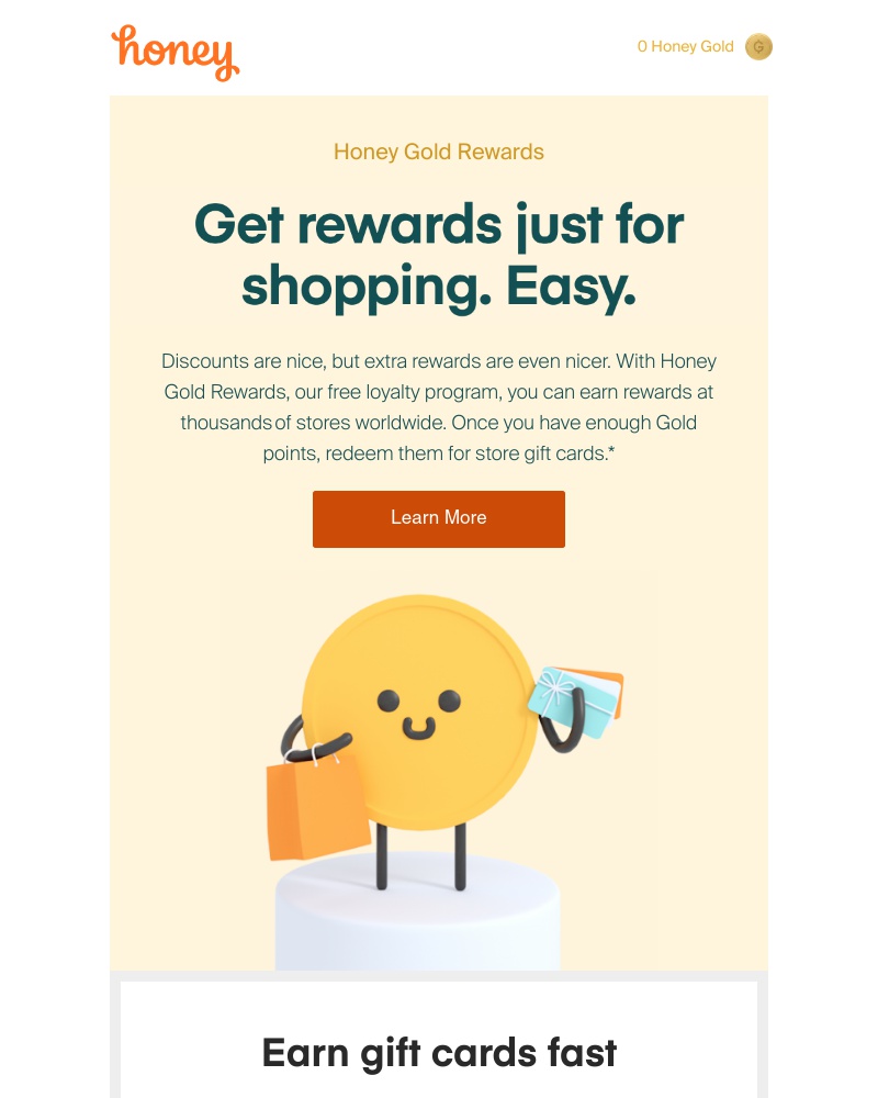 Honey - Your rewards are waiting…