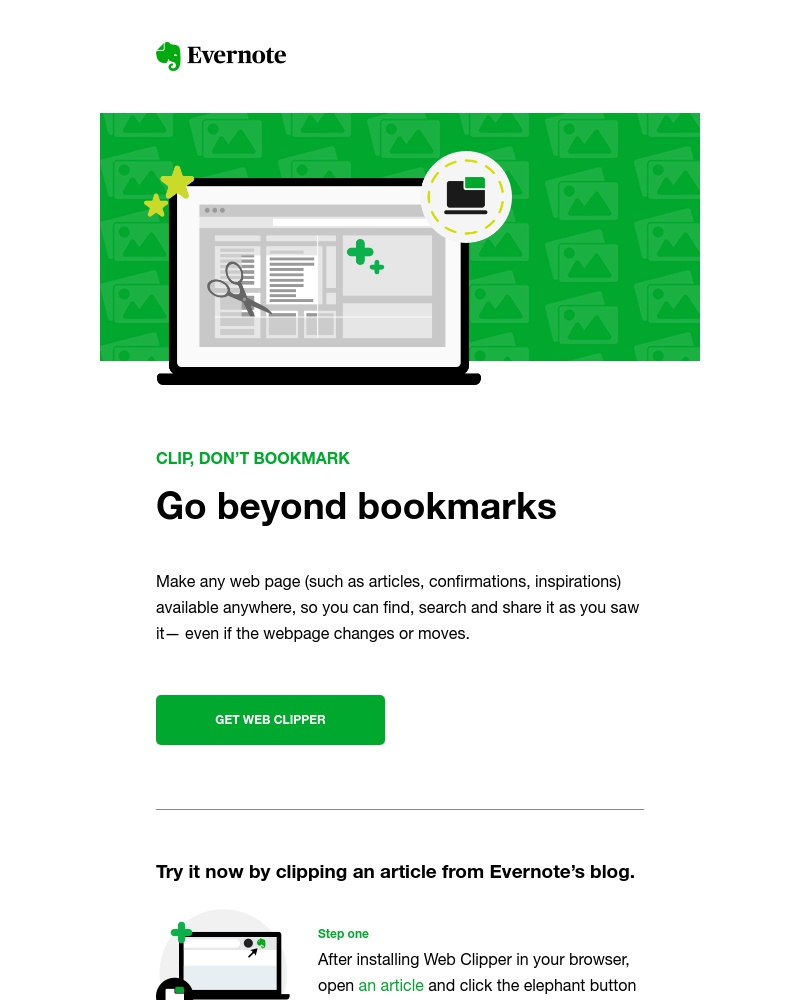 Evernote - Your save button for the web