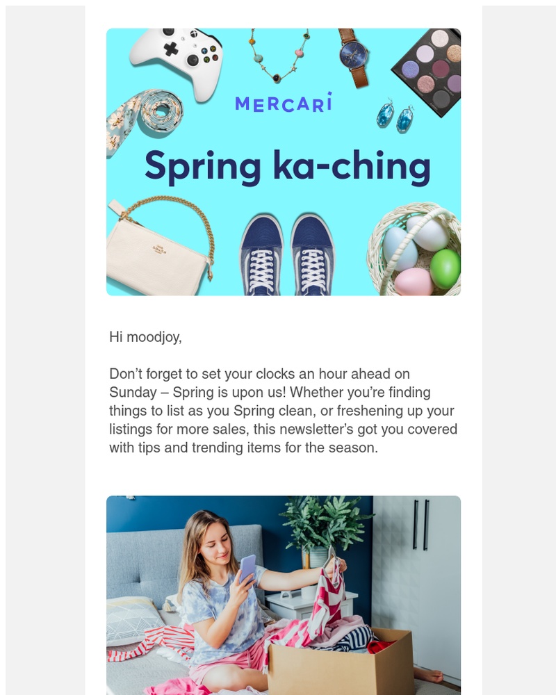 Mercari - Your seller newsletter is here 💌
