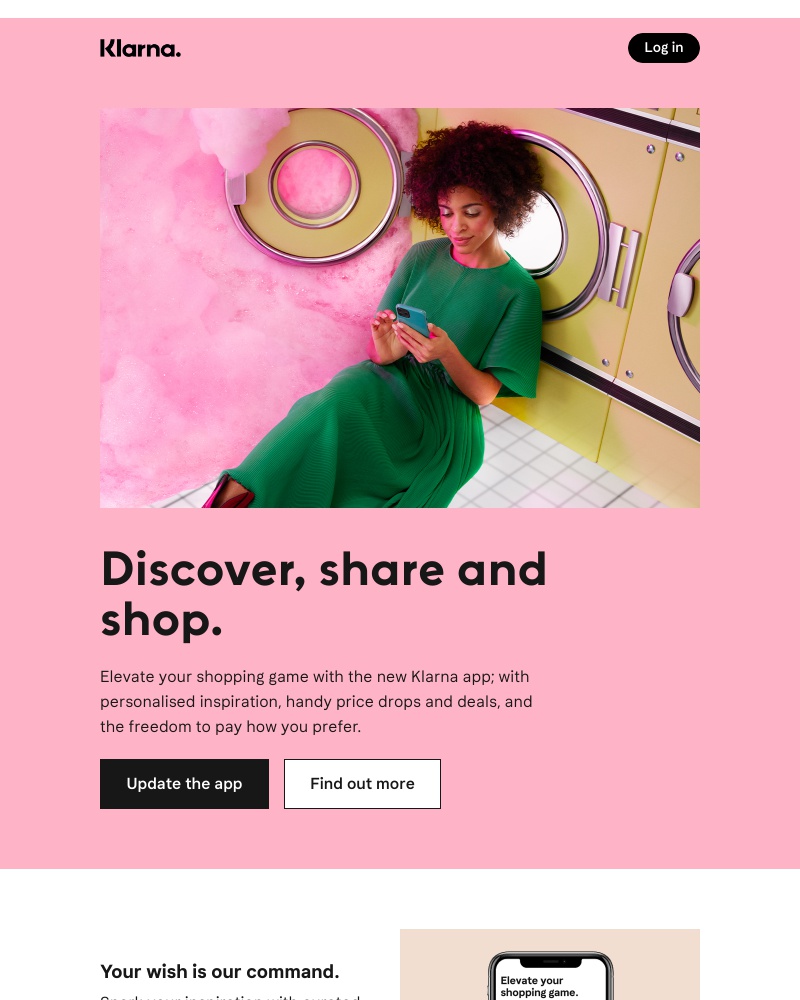 Klarna - Your shopping game just levelled up.