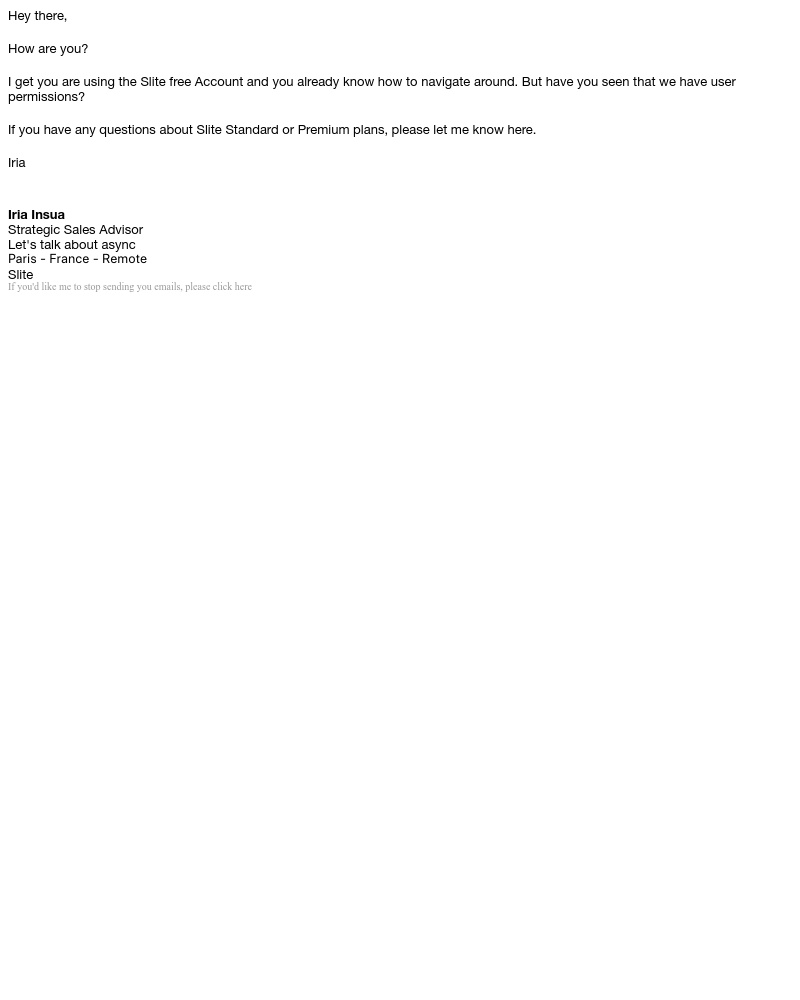 Slite - Your Slite Plan