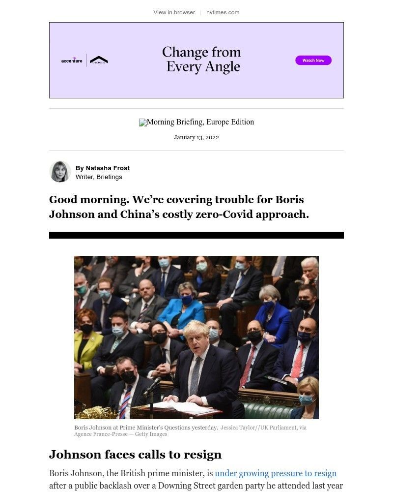 The New York Times - Your Thursday Briefing