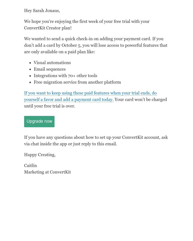 Kit - Your trial is half over: Do this next