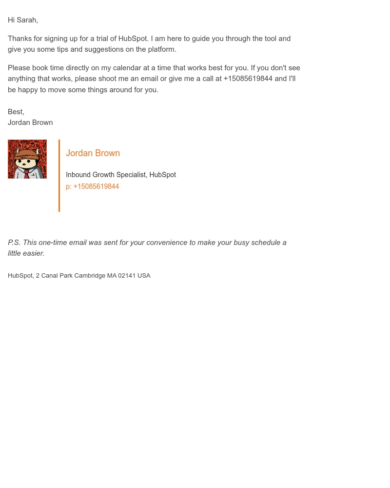 HubSpot CRM - Your trial with HubSpot