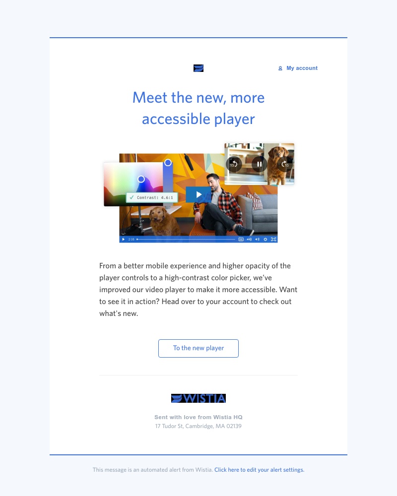Wistia - Your video player is new and improved πΉ