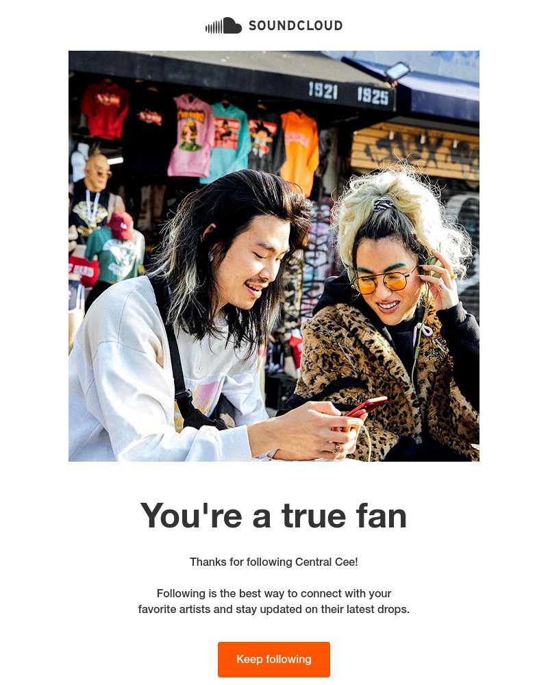 SoundCloud - You're a true fan