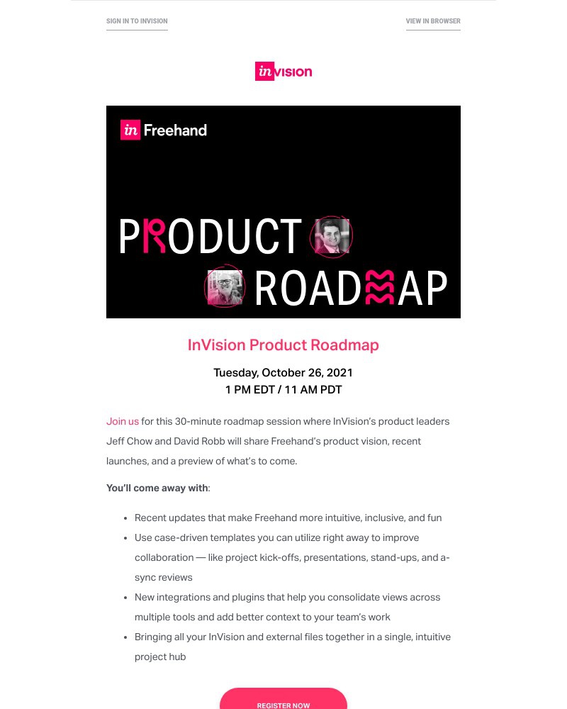 InVision - You’re Invited: InVision Product Roadmap
