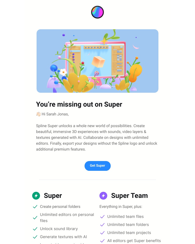 Spline - 💪🏼 You’re missing out on Super