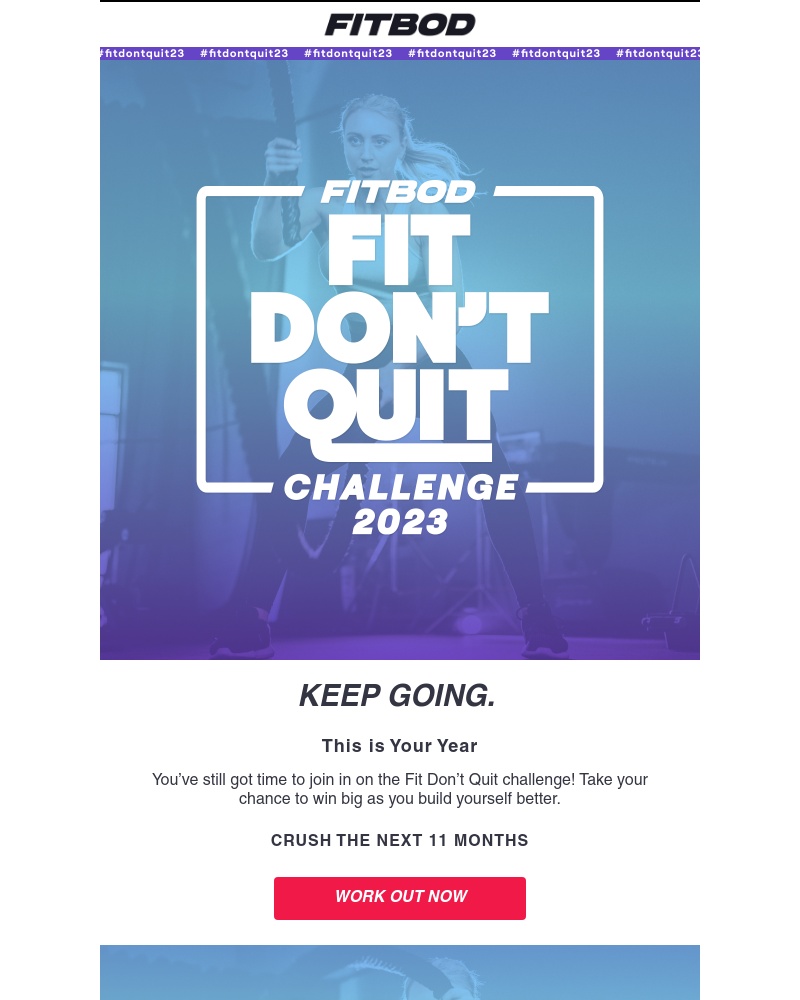 Fitbod - 👉You’re not a quitter, are you❓