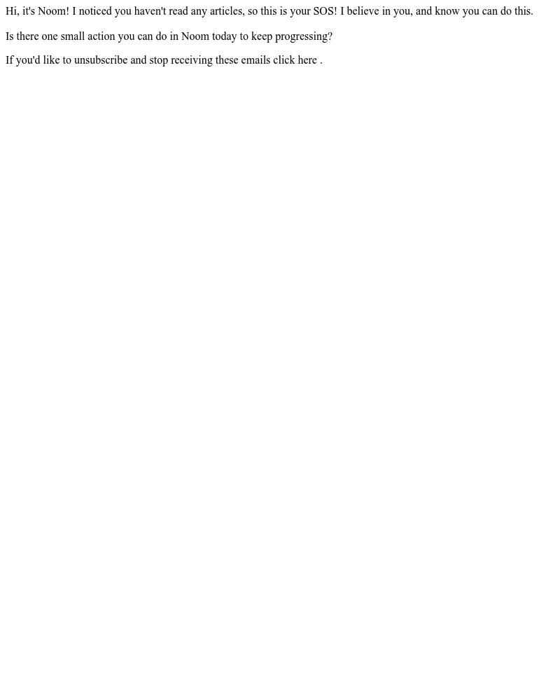 Noom - You've got this!